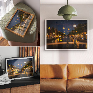 Plakat na ścianę Miejska magia