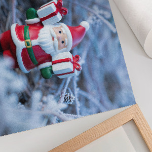 Plakat dekoracyjny Świąteczny pejzaż