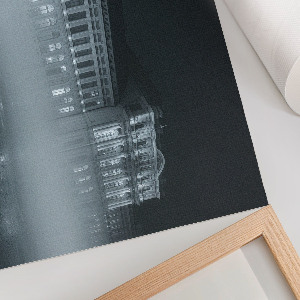 Plakat na płótnie Nocna scena