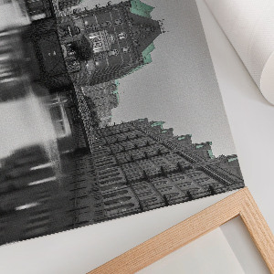 Plakat na płótnie Miejski kanał