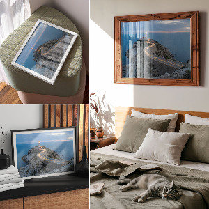 Plakat Morski pejzaż