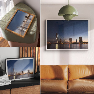 Plakat dekoracyjny Miejski zmierzch