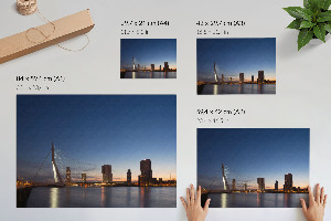 Plakat dekoracyjny Miejski zmierzch