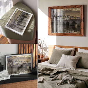 Plakat dekoracyjny Nastrojowe miasto