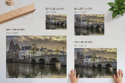 Plakat dekoracyjny „Nastrojowe miasto”