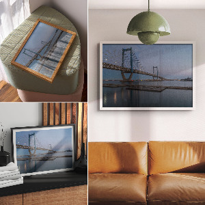 Plakat na ścianę Nocny most