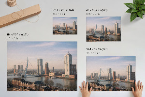 Plakat ścienny Nowoczesne miasto