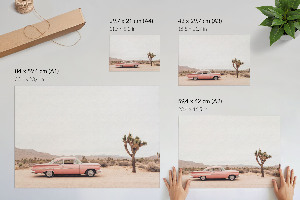 Plakat ścienny Retro krajobraz