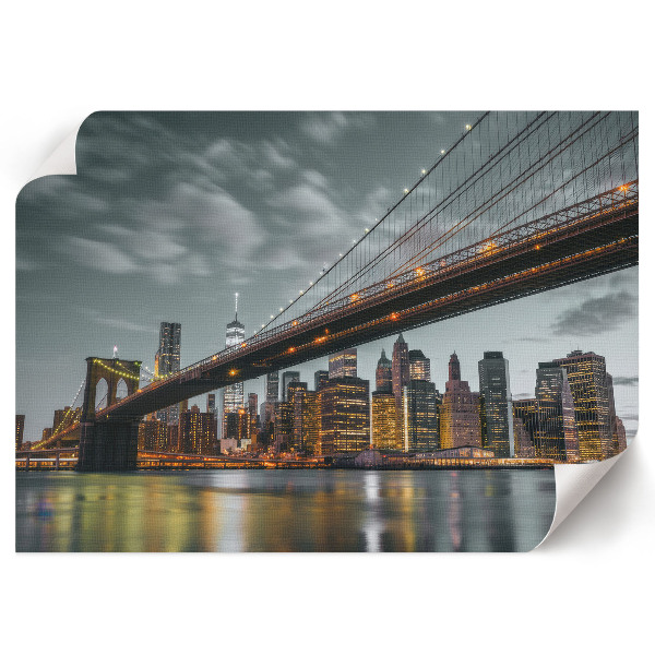 Plakat ścienny Nocna panorama