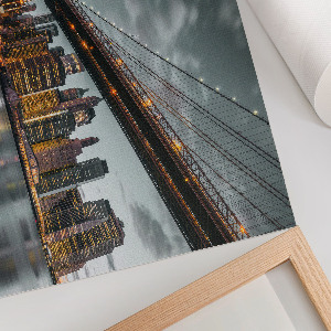 Plakat ścienny Nocna panorama