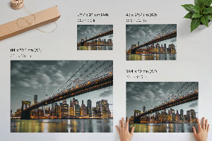 Plakat ścienny Nocna panorama