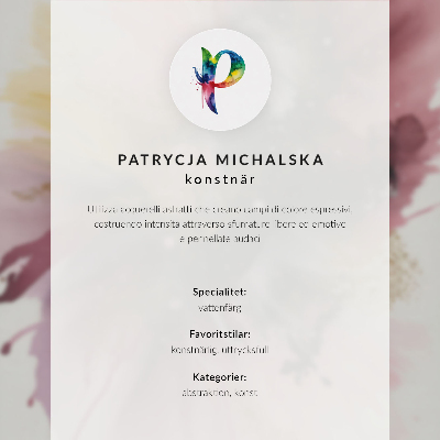 Plakat ścienny z geometryczną abstrakcją