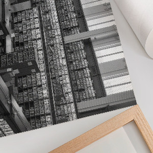 Plakat na płótnie Wnętrze biblioteki