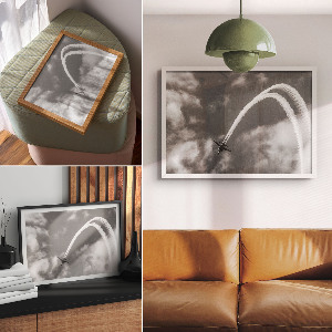 Plakat ścienny Lot w przestworzach