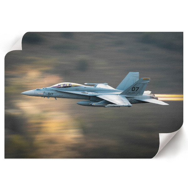 Plakat dekoracyjny Szybki myśliwiec