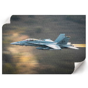 Plakat dekoracyjny Szybki myśliwiec
