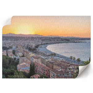 Plakat na płótnie Morski zachód