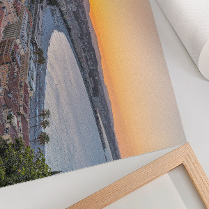 Plakat na płótnie Morski zachód