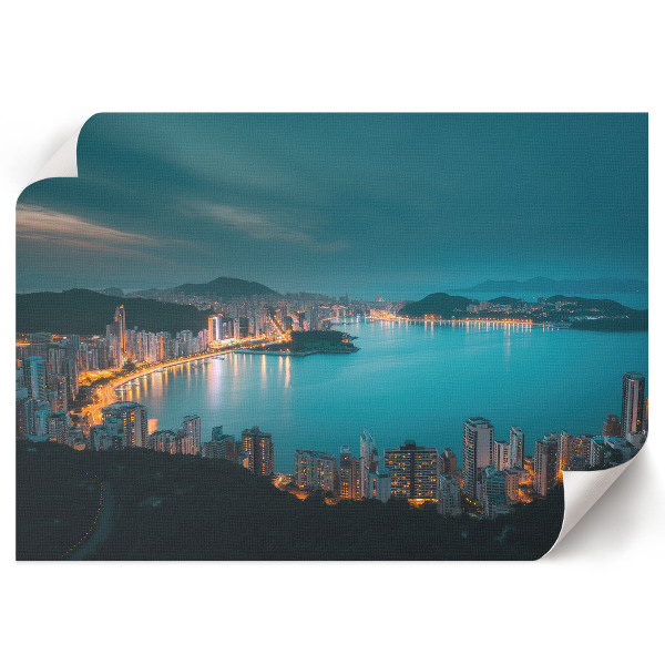 Plakat Miasto w nocy