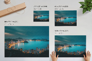 Plakat Miasto w nocy