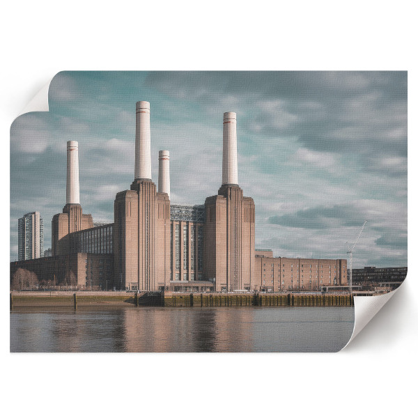 Plakat na płótnie z motywem industrialnej architektury