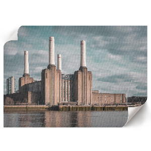 Plakat na płótnie z motywem industrialnej architektury