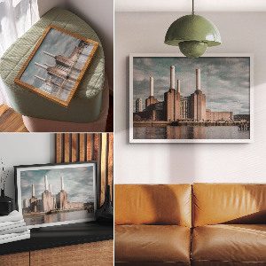 Plakat na płótnie Industrialna architektura