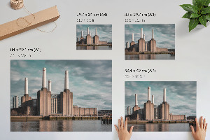 Plakat na płótnie Industrialna architektura