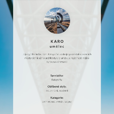 Plakat na płótnie z motywem industrialnej architektury