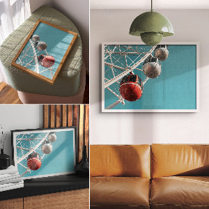 Plakat na ścianę Koło młyńskie