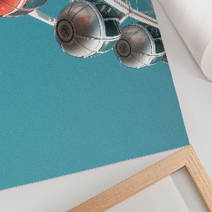 Plakat na ścianę Koło młyńskie