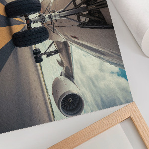 Plakat ścienny Nowoczesne lotnictwo