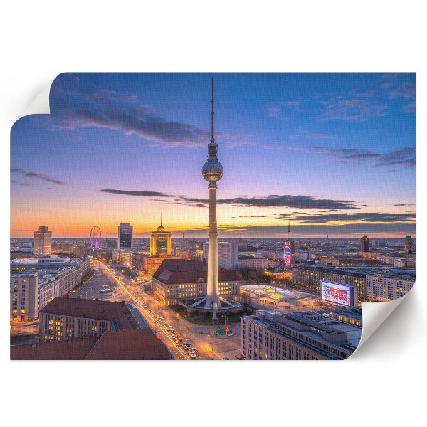 Plakat na płótnie Wieża miejska