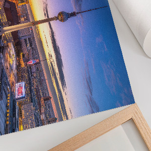 Plakat na płótnie Wieża miejska