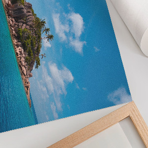 Plakat dekoracyjny Egzotyczna oaza