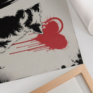 Plakat Dziecko i pies