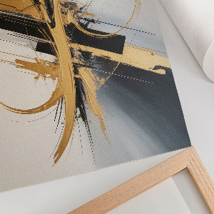 Plakat na płótnie Abstrakcyjna dynamika