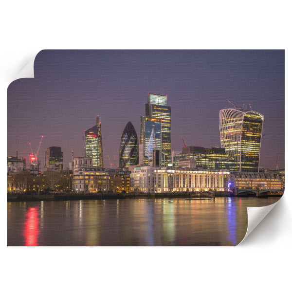 Plakat Miejski pejzaż