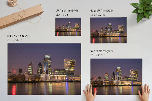 Plakat Miejski pejzaż