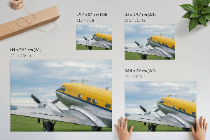 Plakat na ścianę Zabytkowy samolot