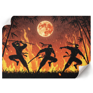Plakat dekoracyjny Nocni ninja