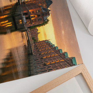 Plakat Wieczorny kanał