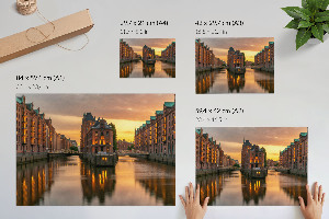 Plakat Wieczorny kanał