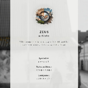 Plakat na ścianę Miejski urok