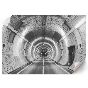 Plakat dekoracyjny z motywem nowoczesnego tunelu