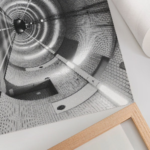 Plakat dekoracyjny Nowoczesny tunel