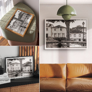 Plakat ścienny Miejski spokój