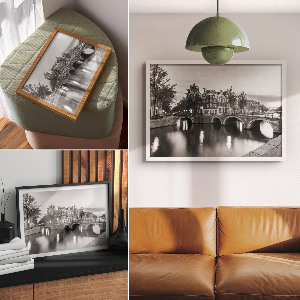 Plakat dekoracyjny Miasto nocą