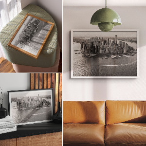 Plakat na płótnie Miejska panorama