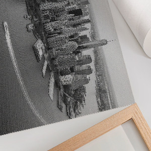 Plakat na płótnie Miejska panorama